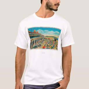 Crowds on the Beach in front of the Casino T-Shirt