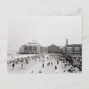 Crowds Postcard