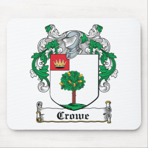 Crowe Family Crest Mouse Pad