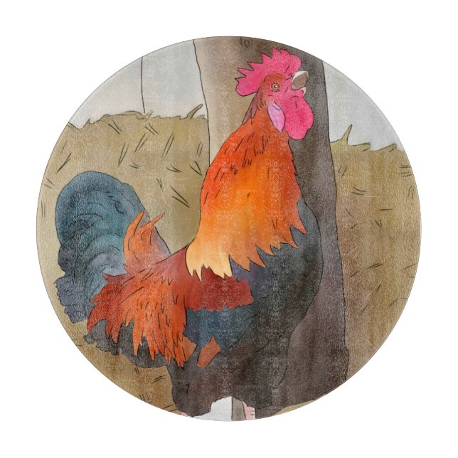 crowing cutting board (Front)