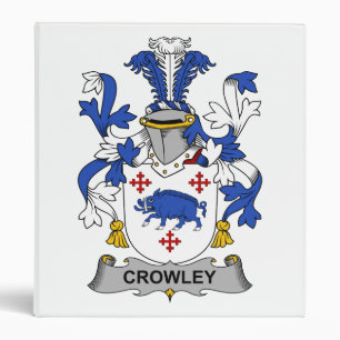 Crowley Family Crest Binder