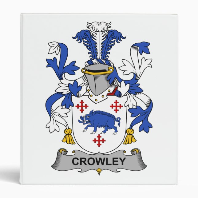 Crowley Family Crest Binder (Front)