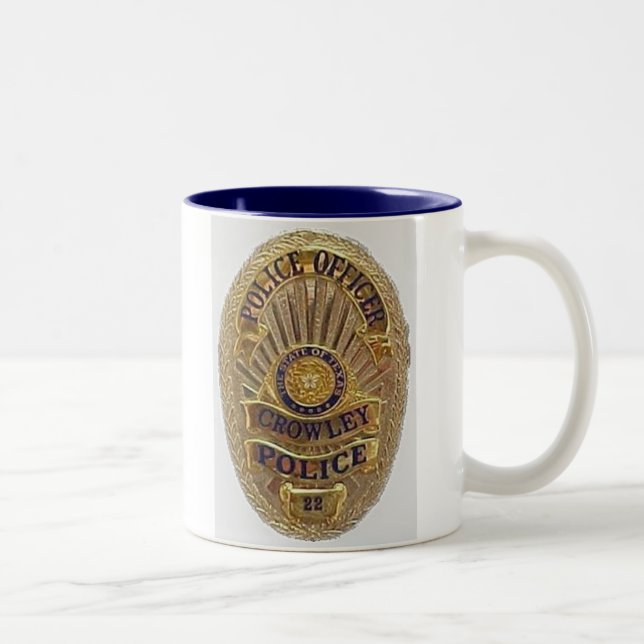 Crowley Police Mug (Right)