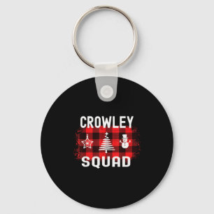 Crowley Proud Family Reunion Last Name Christmas S Keychain