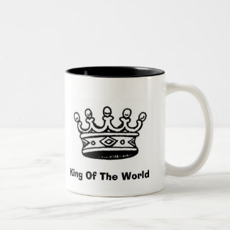 crown%20good, King Of The World Two-Tone Coffee Mug