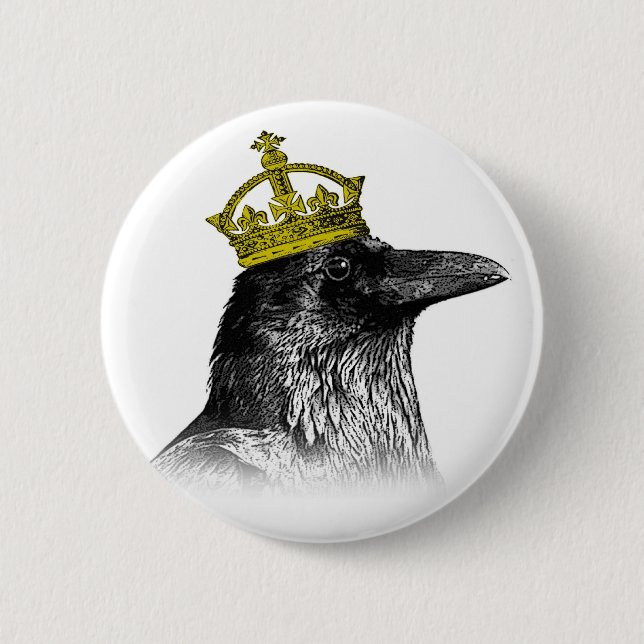 CROWn 2 Inch Round Button (Front)