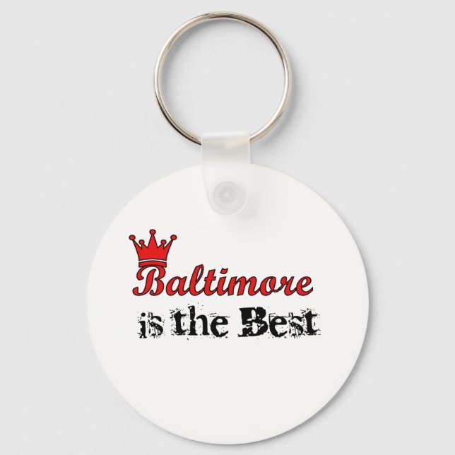 Crown Baltimore Keychain (Front)