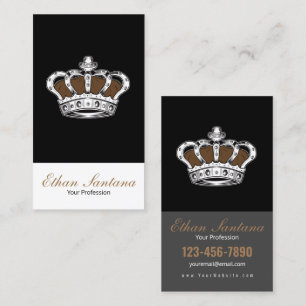 Crown - Brown Business Card