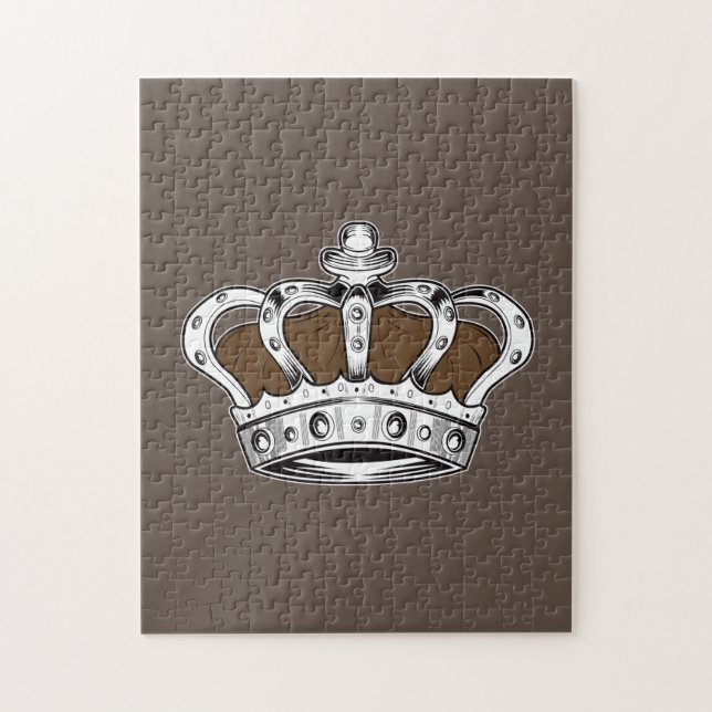 Crown - Brown Jigsaw Puzzle (Vertical)