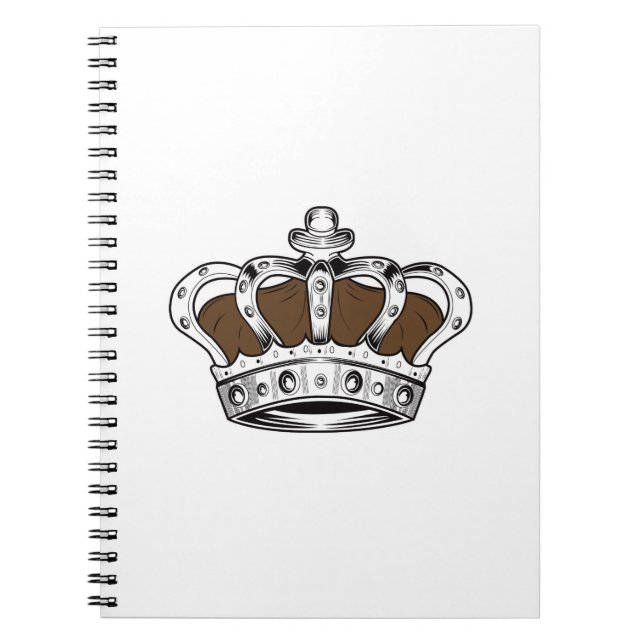Crown - Brown Notebook (Front)