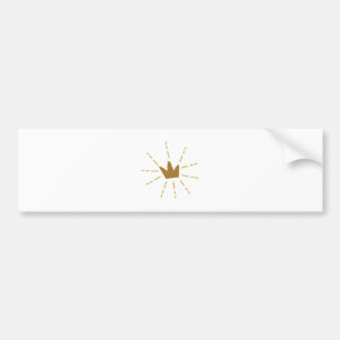 Crown Bumper Sticker