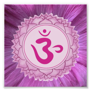 Crown chakra Photo Paper (Satin) Print