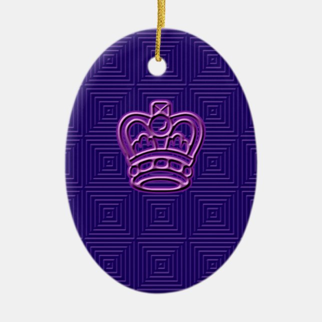 Crown Christmas ornament (Front)
