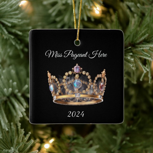 Crown Christmas Ornament (Tree)