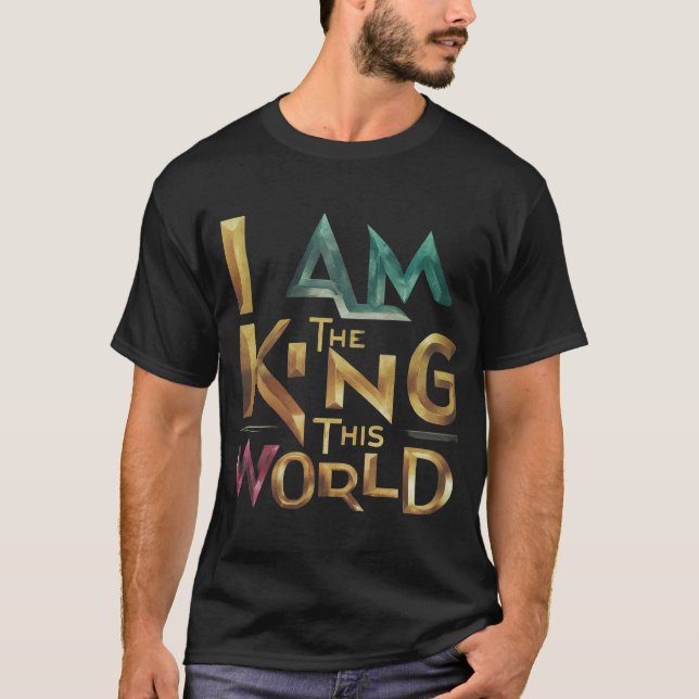 Crown Claim,Rainbow Reign,World Domination, T-Shirt (Front)