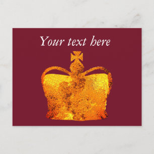 Crown Custom Postcard