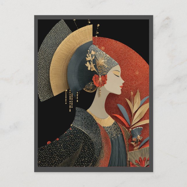 CROWN ELEGANCE #2 POSTCARD (Front)