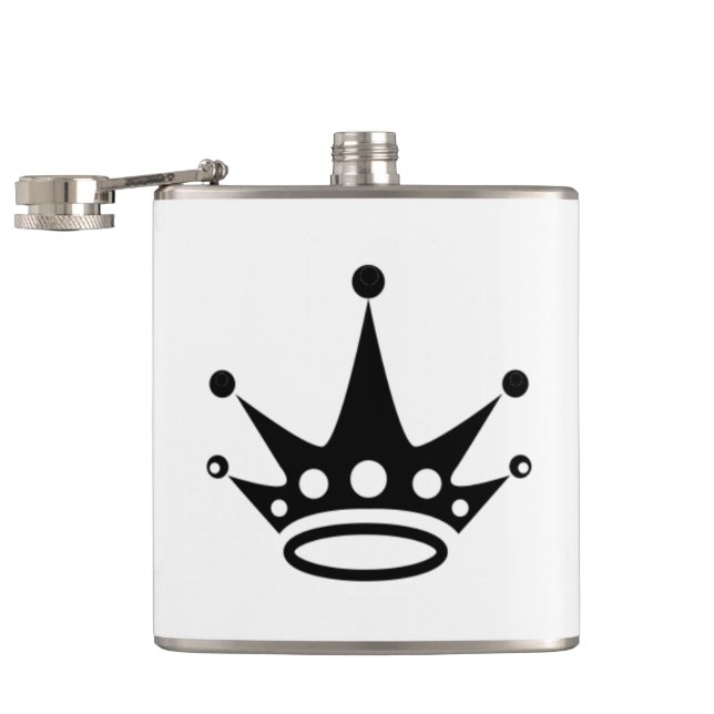 Crown Flask (Opened)