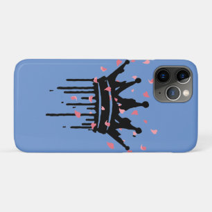 Crown floral iPhone Case