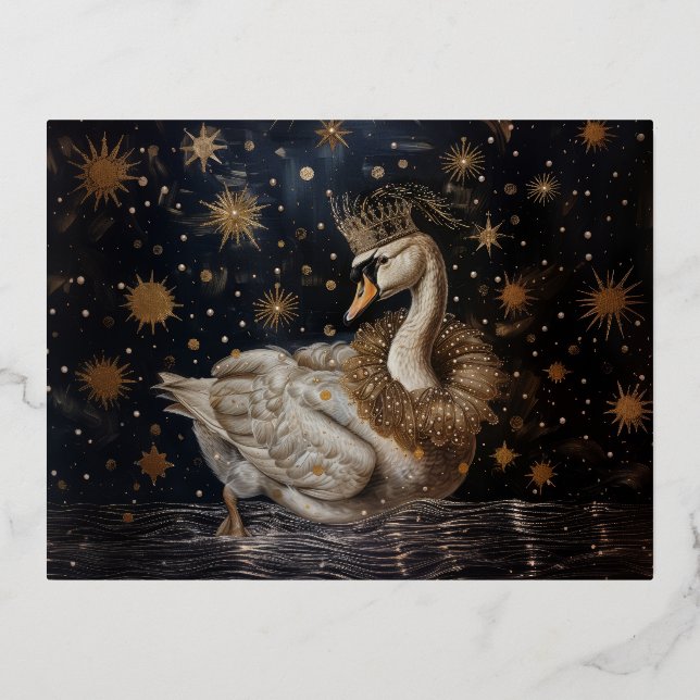 Crown  - Foil Postcards (Front)