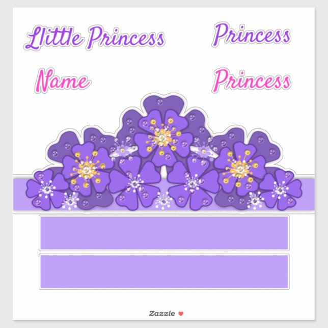 Crown for little Princess (Sheet)