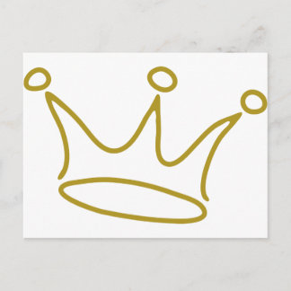 crown-gold-2 postcard