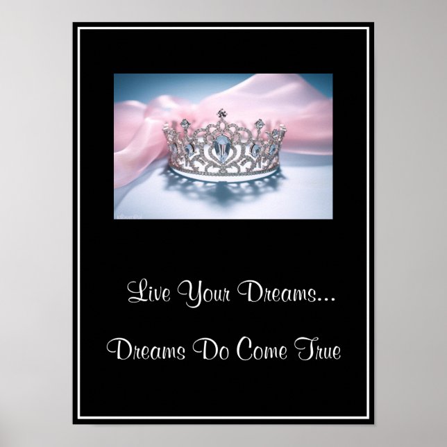 Crown Live Your Dreams Poster (Front)