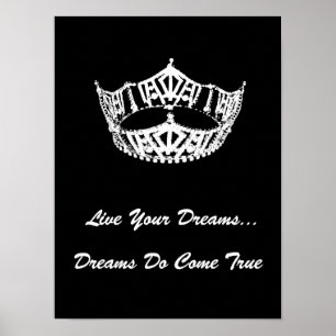 Crown Live Your Dreams Poster