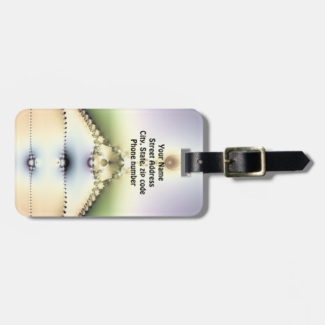 Crown Luggage Tag - Customized (Front Horizontal)