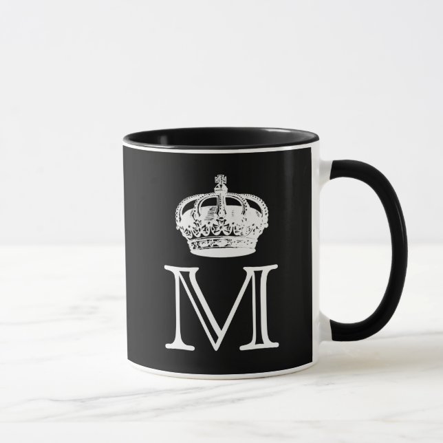 Crown Monogram Mug (Right)