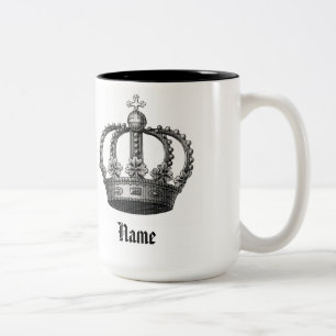 Crown Mugcup Two-Tone Coffee Mug