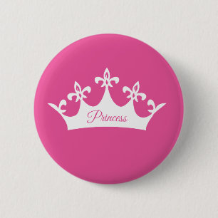 Crown of Princess 2 Inch Round Button