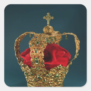Crown of the Andes Square Sticker