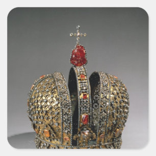 Crown of the Empress Square Sticker