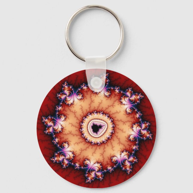 Crown Of Thorns - Fractal Keychain (Front)