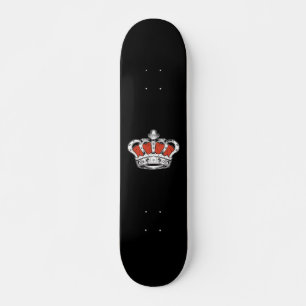 Crown - Orange Skateboard