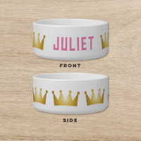 Crown Pink Dog Cat Pet