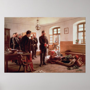 Crown Prince Frederick by the corpse Poster