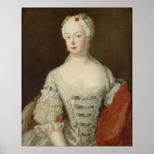 Crown Princess Elisabeth Christine von Preussen Poster