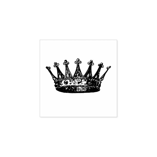 Crown Princess Rubber Stamp (Imprint)