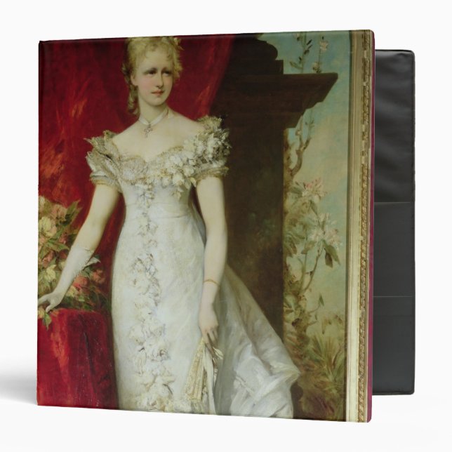 Crown Princess Stephanie of Belgium Binder (Front/Inside)