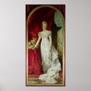 Crown Princess Stephanie of Belgium Poster