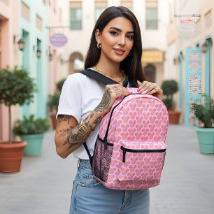 Crown Printed Backpack