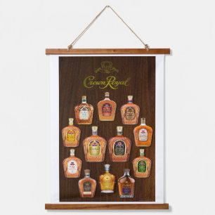 CROWN ROYAL WHISKY COLLECTION INSPIRATIONAL PRINT HANGING TAPESTRY