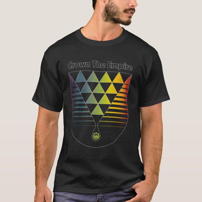 Crown The Empire Gradient T-Shirt (Front)