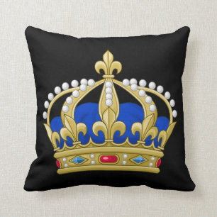Crown Throw Pillow