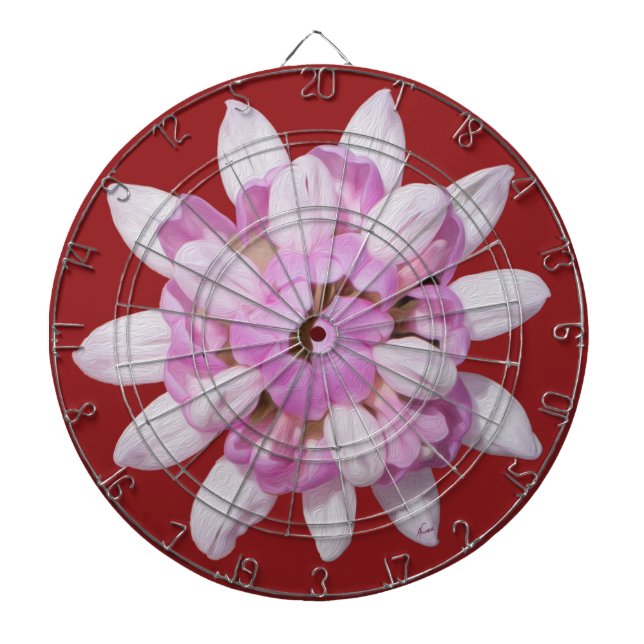Crown Vetch #1 Dartboard (Front)