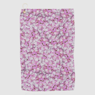 Crown Vetch Seamless Pattern Golf Towel