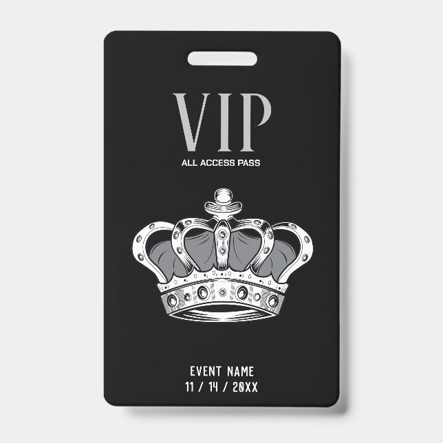 Crown VIP Badge (Front)