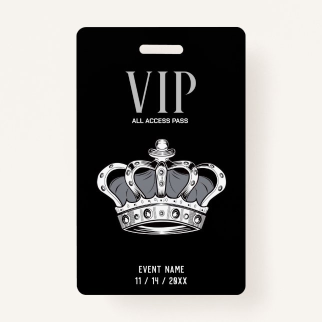 Crown VIP Badge (Front)